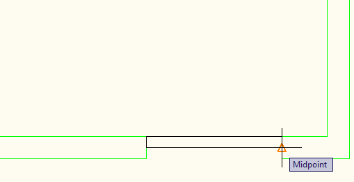 Drawing a door in AutoCAD