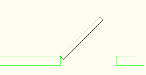 Drawing a door in AutoCAD