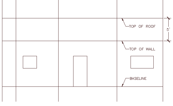 Drawing Elevations in AutoCAD