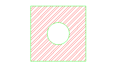 Hatch sample in AutoCAD