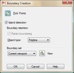 BPOLY Dialog Box