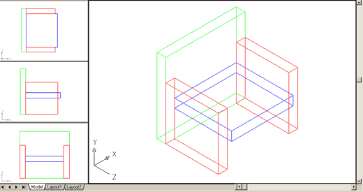 Dimensions for drawing the Chair