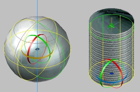 Spherical and Cylindrical Mapping in AutoCAD 2007