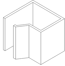 Example of a Polysolid in AutoCAD 2016