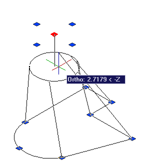 Using grips on solids in AutoCAD 2007