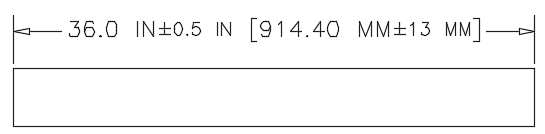 Alternative units and tolerances