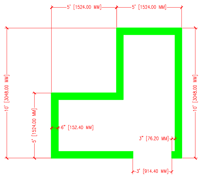 Architechural Wedge