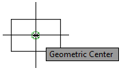 Geocentric Center Osnap Example